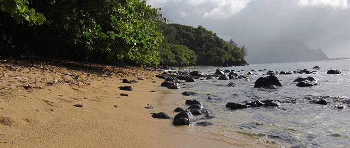 Pali Ke Kua Beach